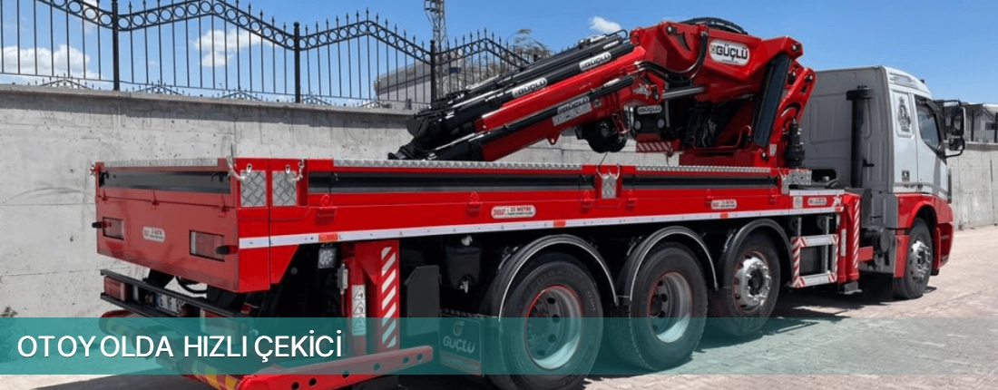 Tire İlçemi Otoyolda Hızlı Çekici